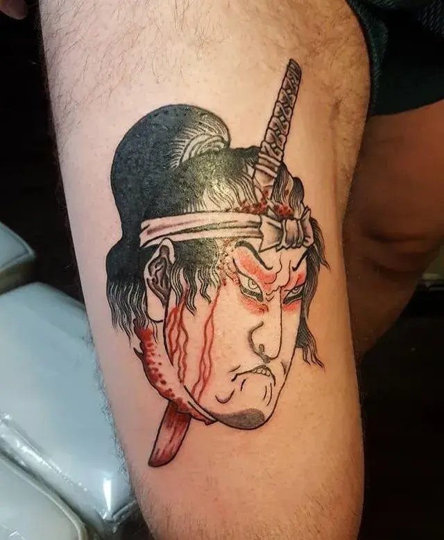 纹身idea生首纹身幕府时代的暴力美学