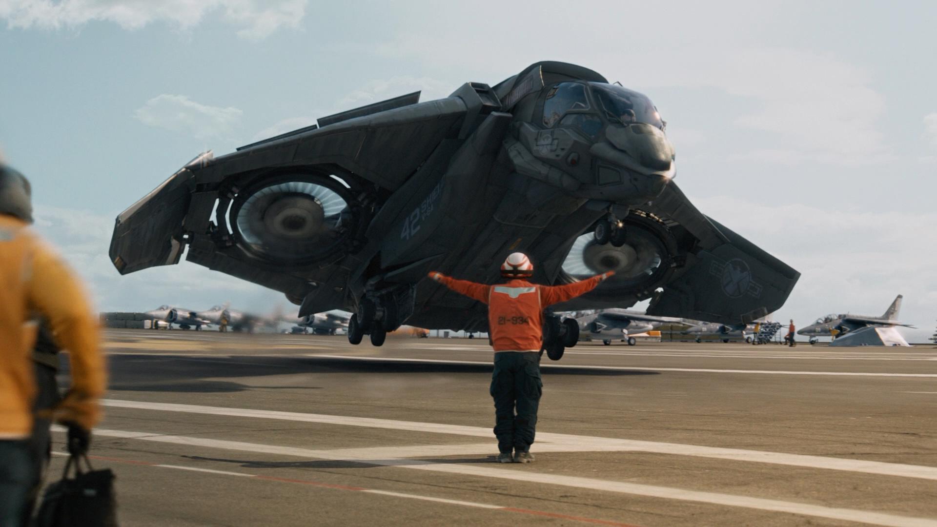 秘密渗透の空中巴士quinjet飞行器