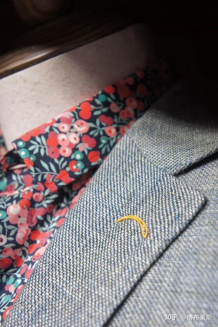 小小的驳头眼时尚又绅士