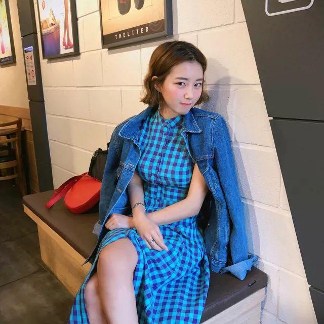 大胸也能穿出甜美小性感让这位韩国时尚博主vivamoon