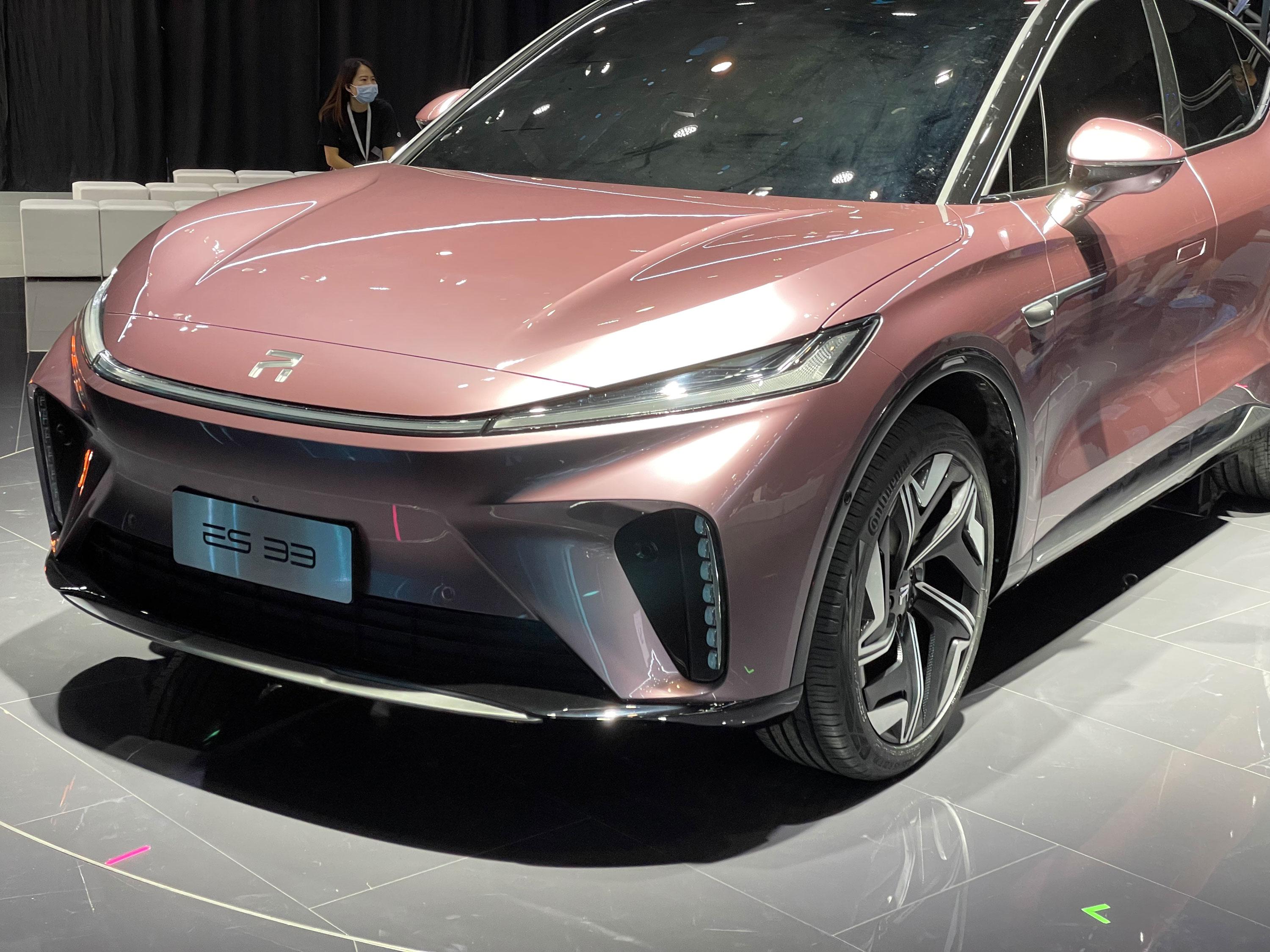 2021成都车展探馆r汽车es33