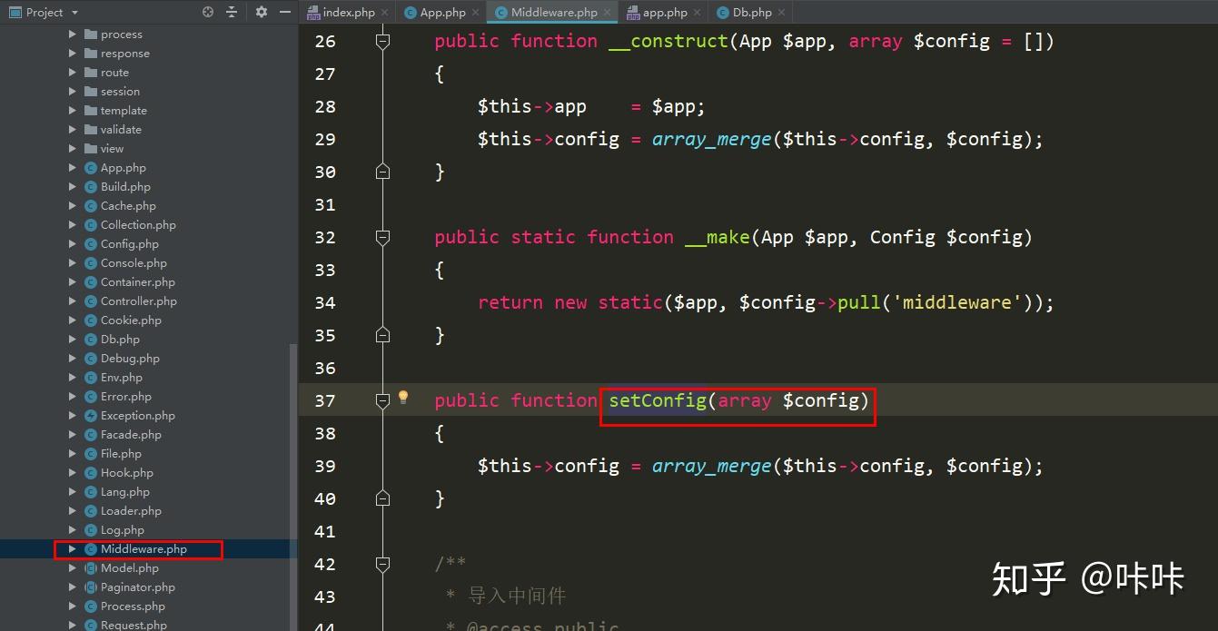 ThinkPHP框架执行流程源码解析(图21) ThinkPHP框架执行流程源码解析(图21)