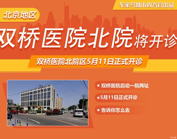 告诉你怎么去双桥医院北院区5月11日正式开诊 知乎
