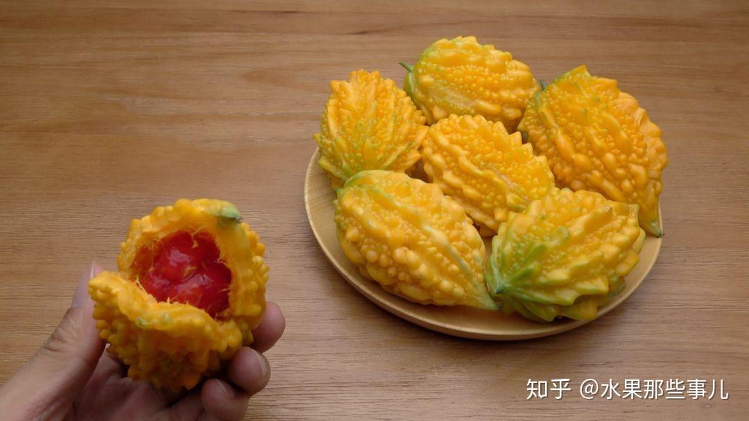 葫芦科苦瓜属的癞葡萄吃起来味道还是甜的