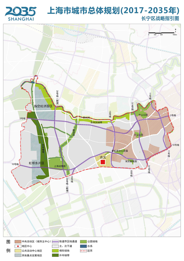 上海2035規劃裡的地鐵部分
