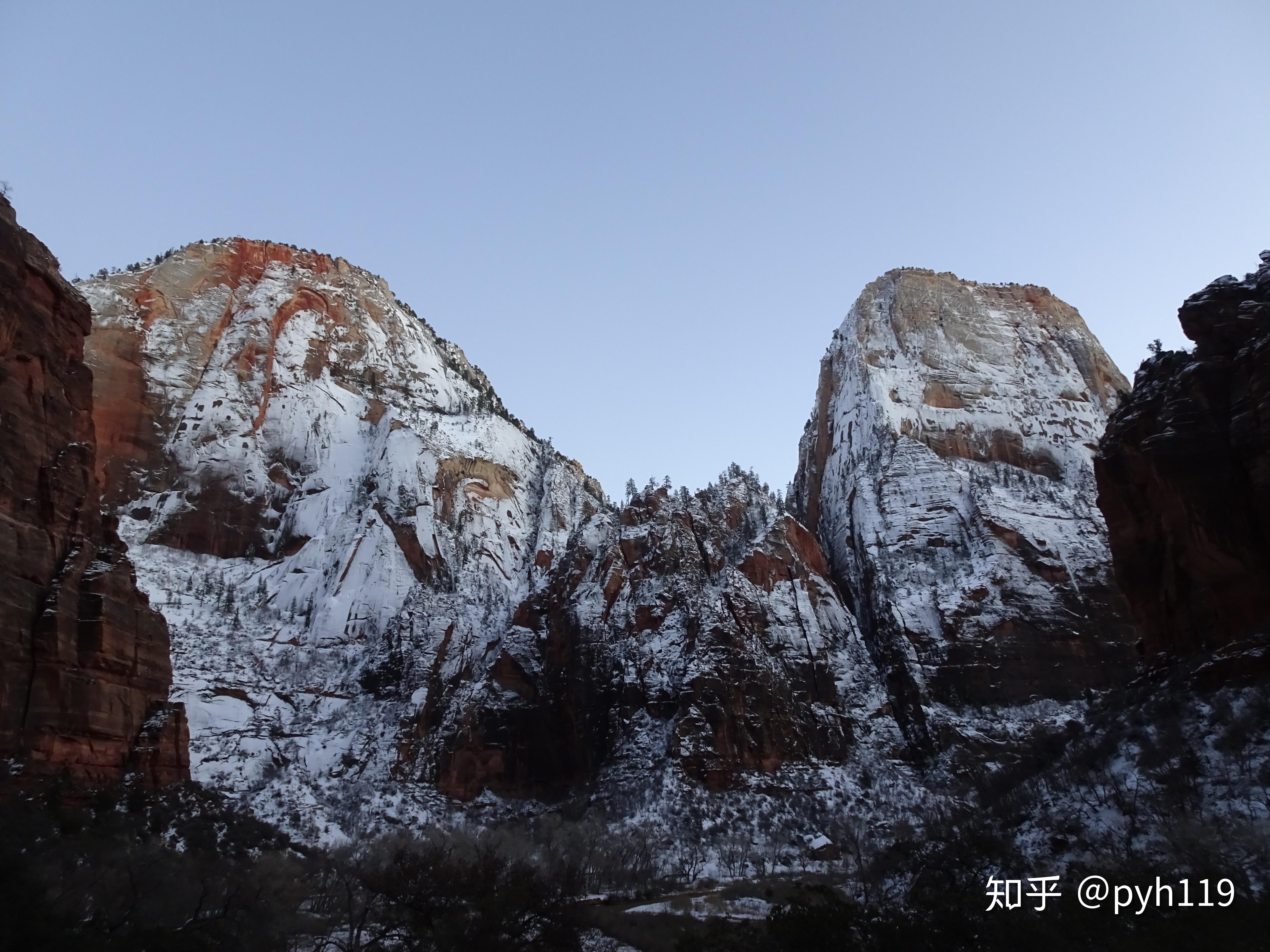雪中的天使——锡安国家公园 - 知乎