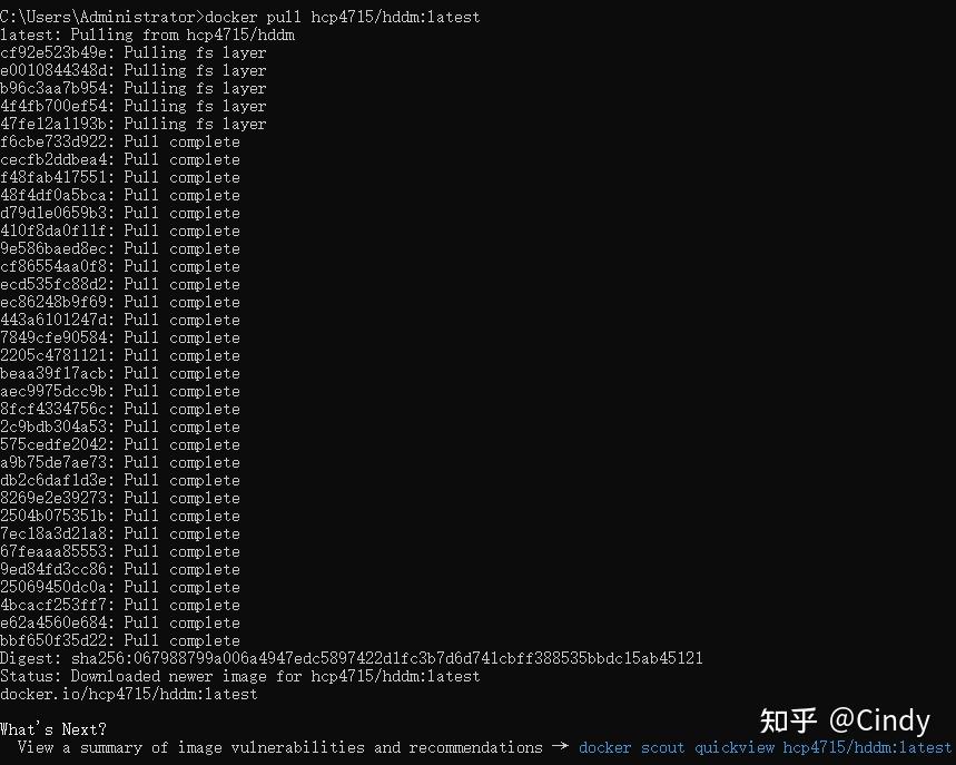 Windows11 hddm docker 