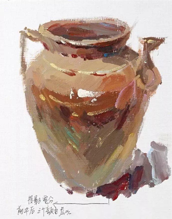 它的位置,形状和大小,这对于表现主体罐子的质感具有十分重要的作用