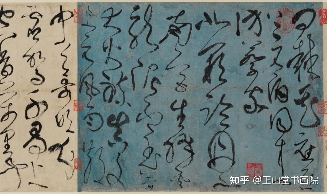 “行笔疾飞，疾涩相济” —— 张旭《草书古诗四帖》 - 知乎