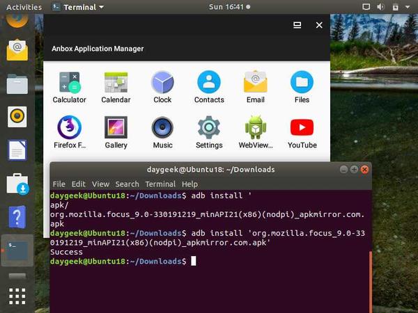 Как установить anbox на linux mint