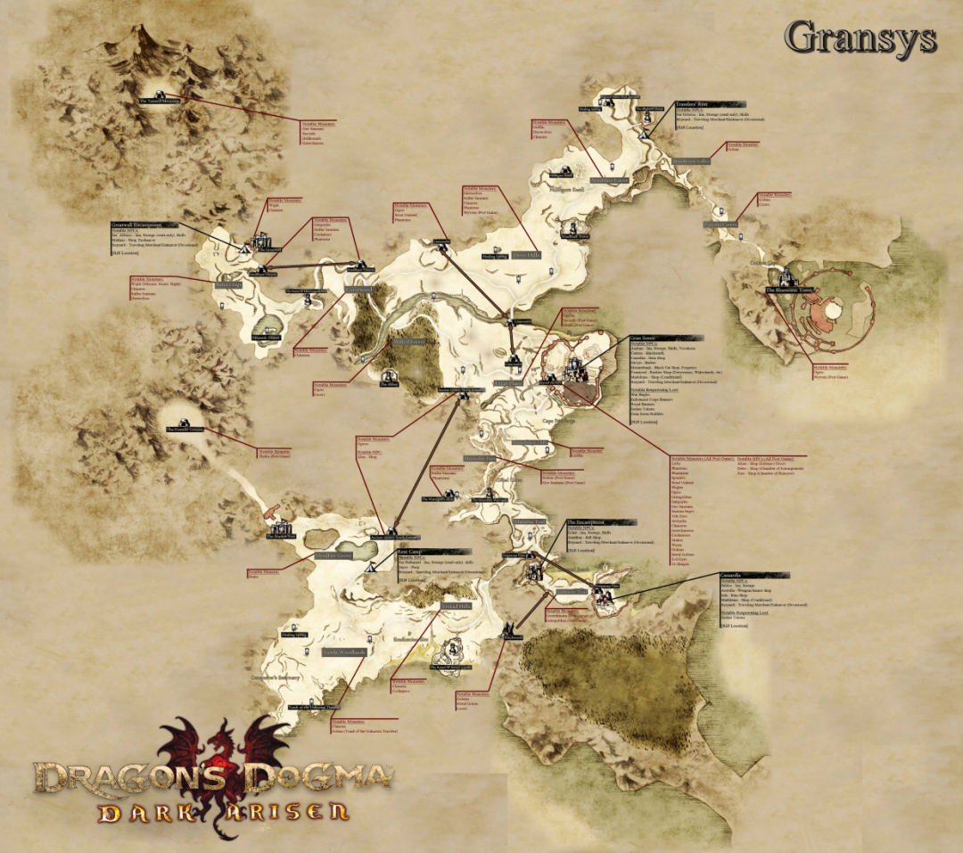 后来登场的《龙之信条》全地图总面积尚不及天际省的1/4,不论是内容