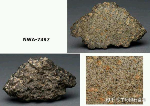 无球粒火星陨石的种类与特征 火星玄武岩陨石特征 精作网