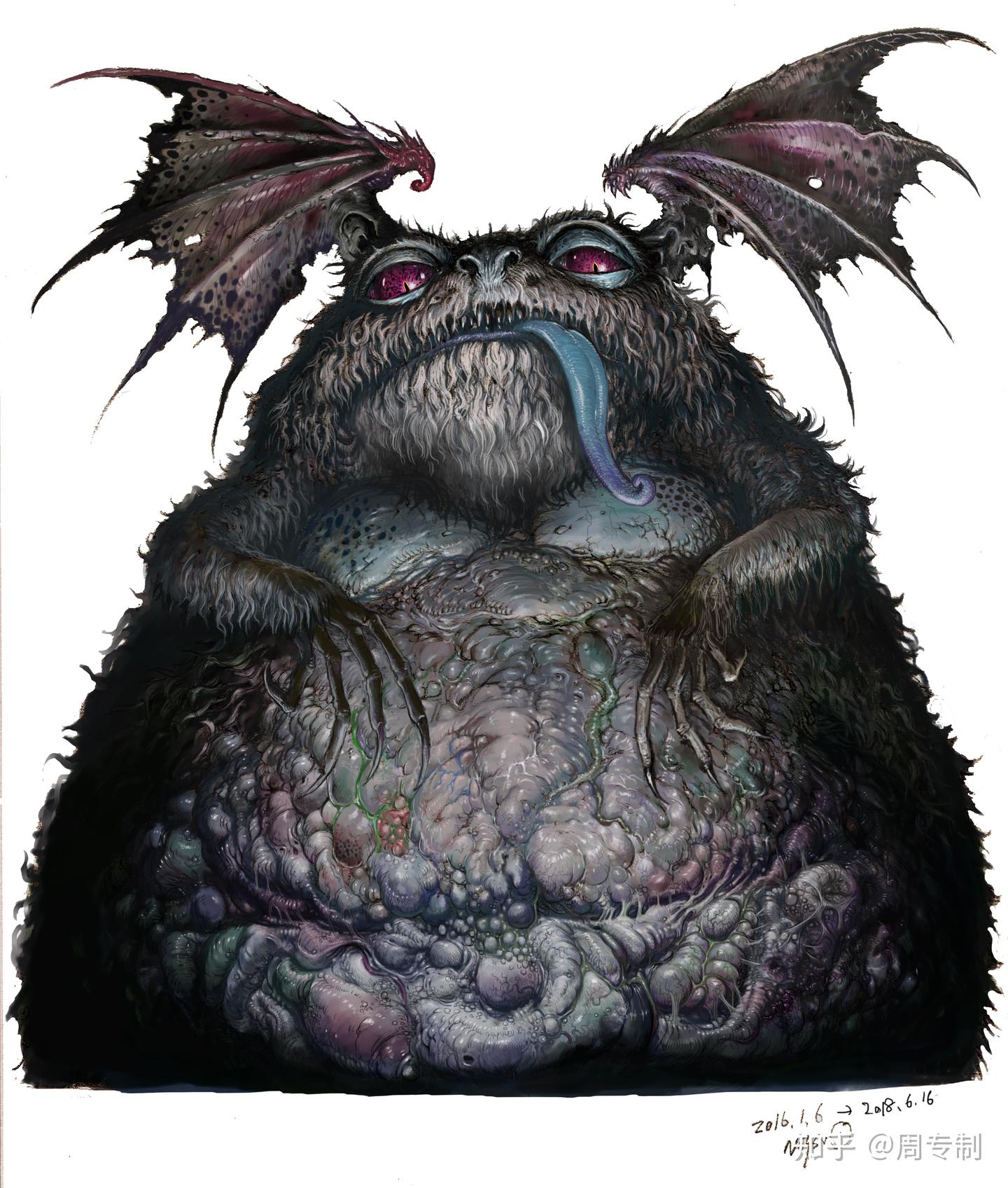 克苏鲁迷踪中的撒托古亚（Tsathoggua） - 知乎