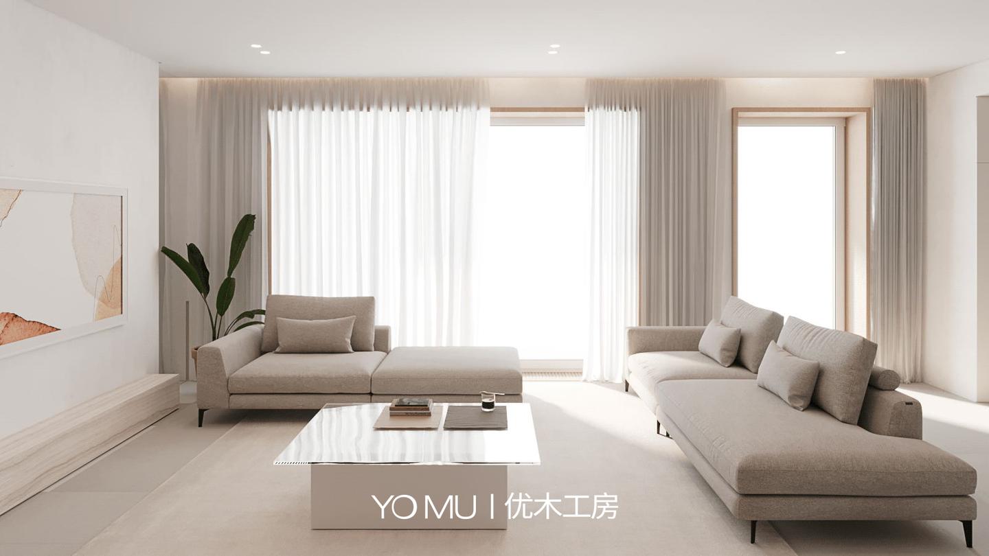 全屋定制|现代简约风，温柔奶油让你一眼沦陷！ - 知乎