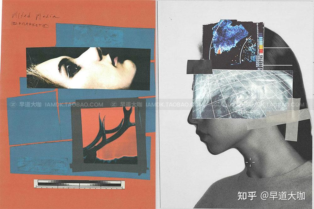 嘻哈复古撕裂破碎废弃纸张毛边纸片照片图片拼贴PS设计素材包 Blkmarket Mixed Media 知乎