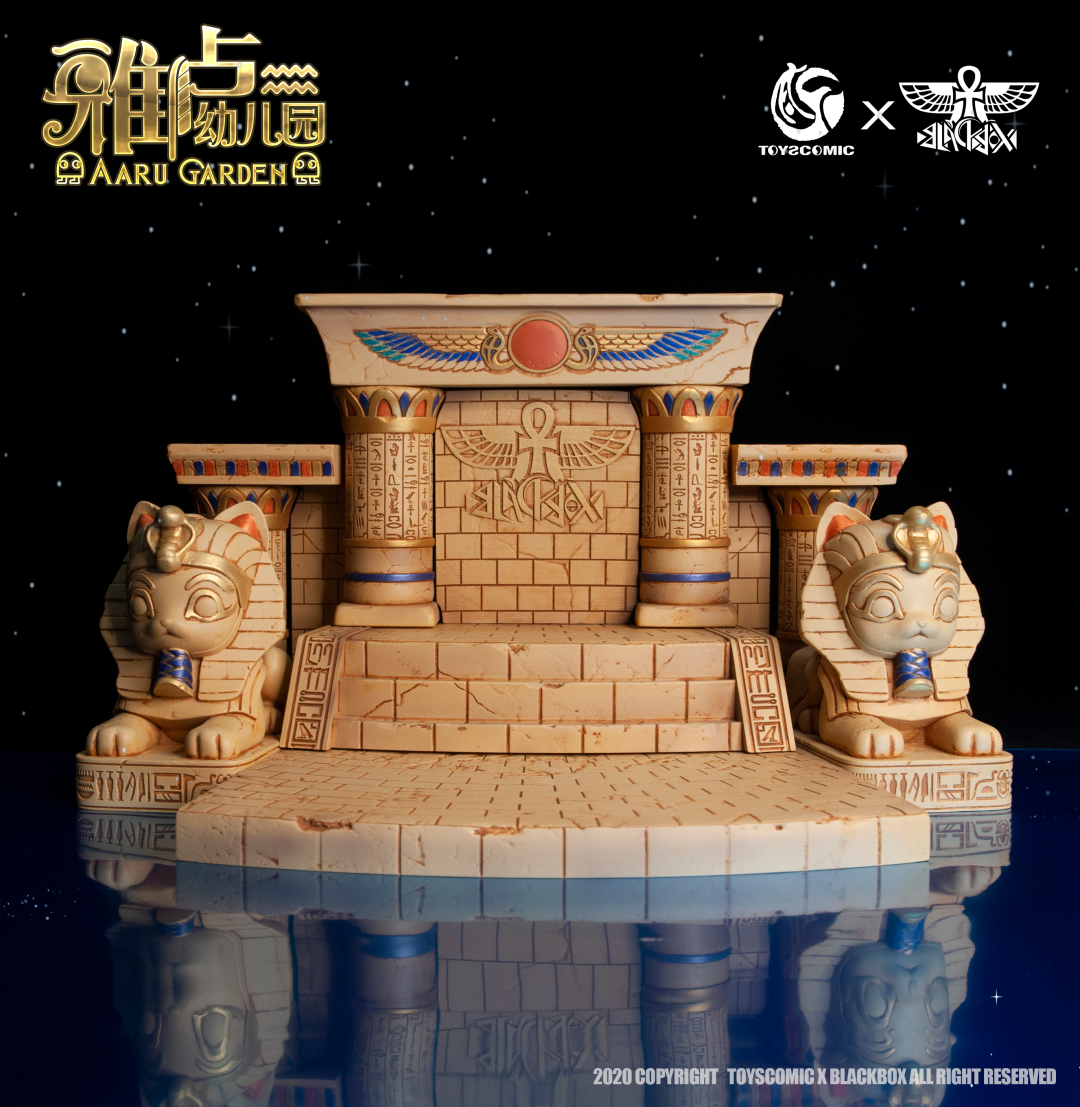 斯芬克斯神庙树脂地台地台为树脂材质,各部件可随意摆放,调整放置空间