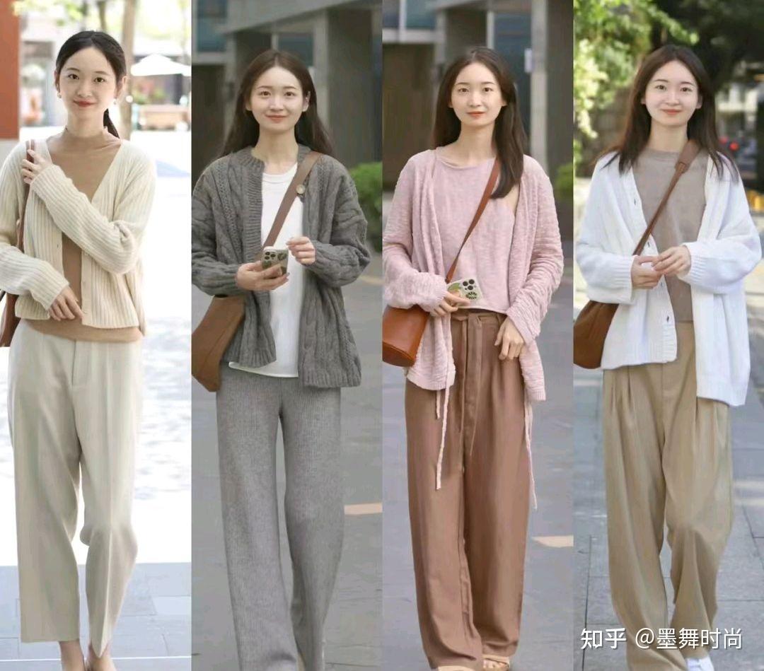 喜欢小姐姐的秋季休闲风穿搭,简简单单舒服随性,太养眼 - 知乎