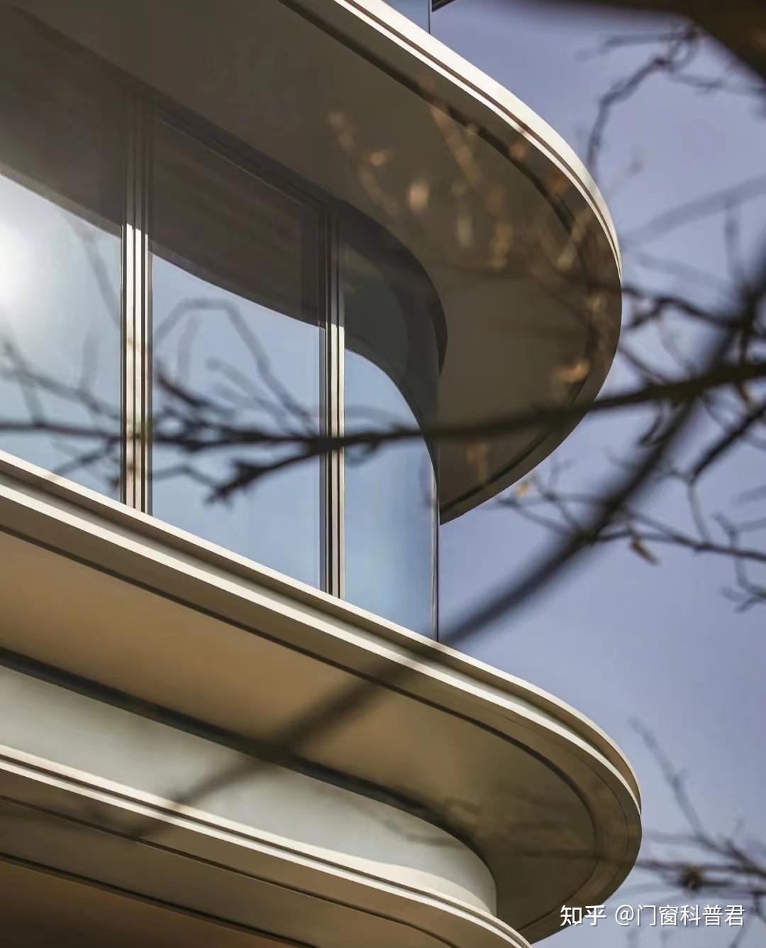 弧形窗的曲面钢化玻璃,所拥