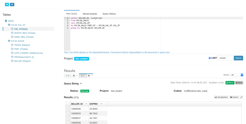 Kylin 初入门 | 从下载安装到体验查询 Kylin 初入门 | 从下载安装到体验查询