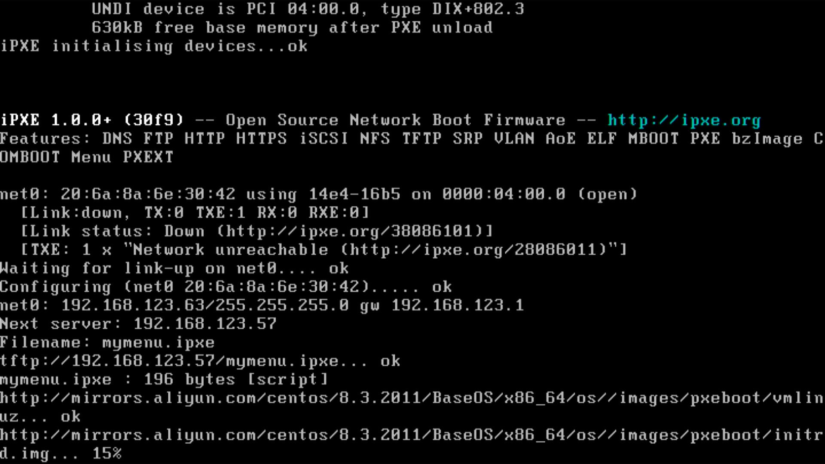 PXE 安装 CentOS 8 （使用Tiny PXE Server） - 知乎