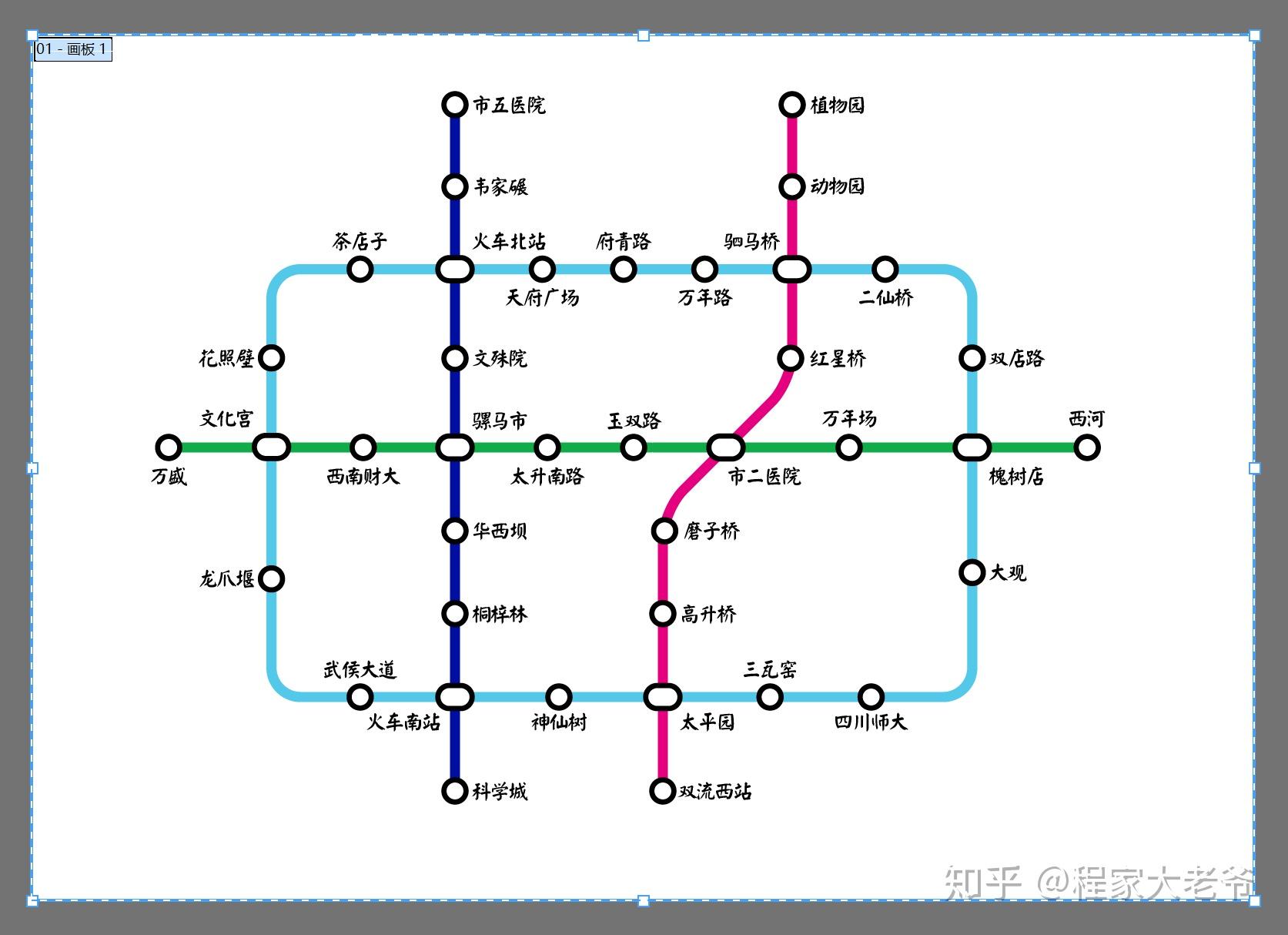 轨道图railmap如何制作一张地铁图或高铁图