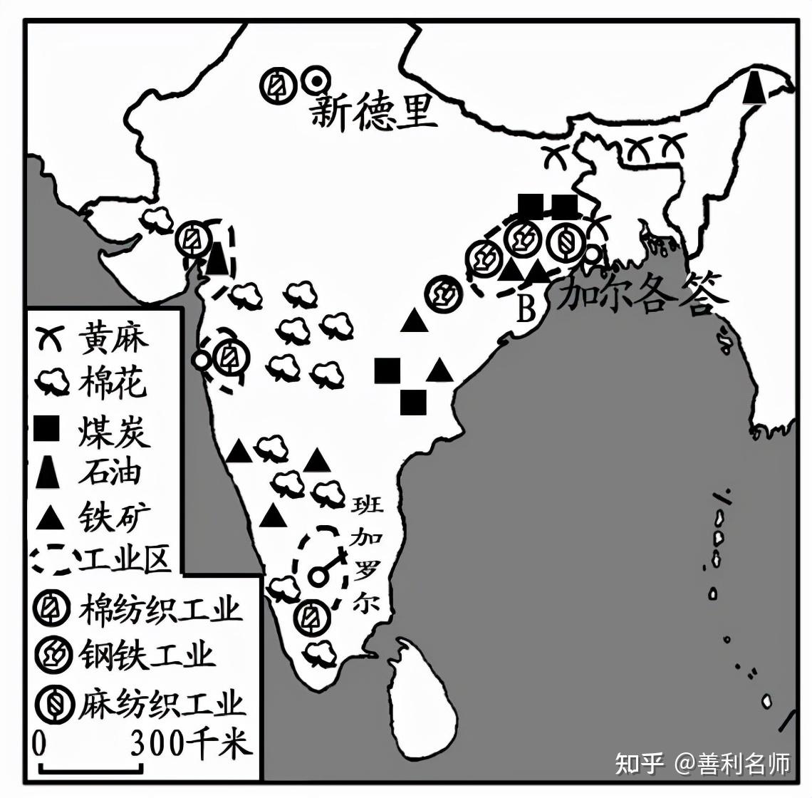 南亚城市分布图片