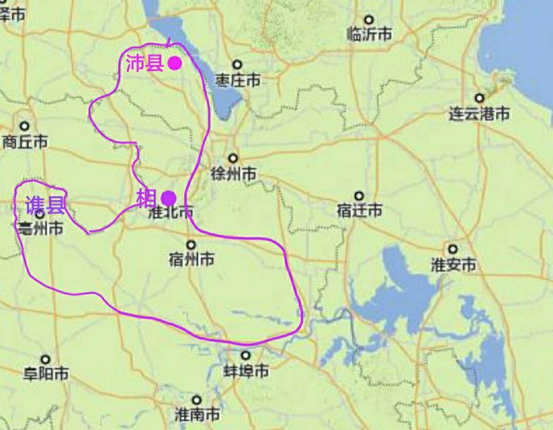 刘备所驻兵的小沛,到底是一个县,还是一个郡亦或是国,小沛和沛国档鬃