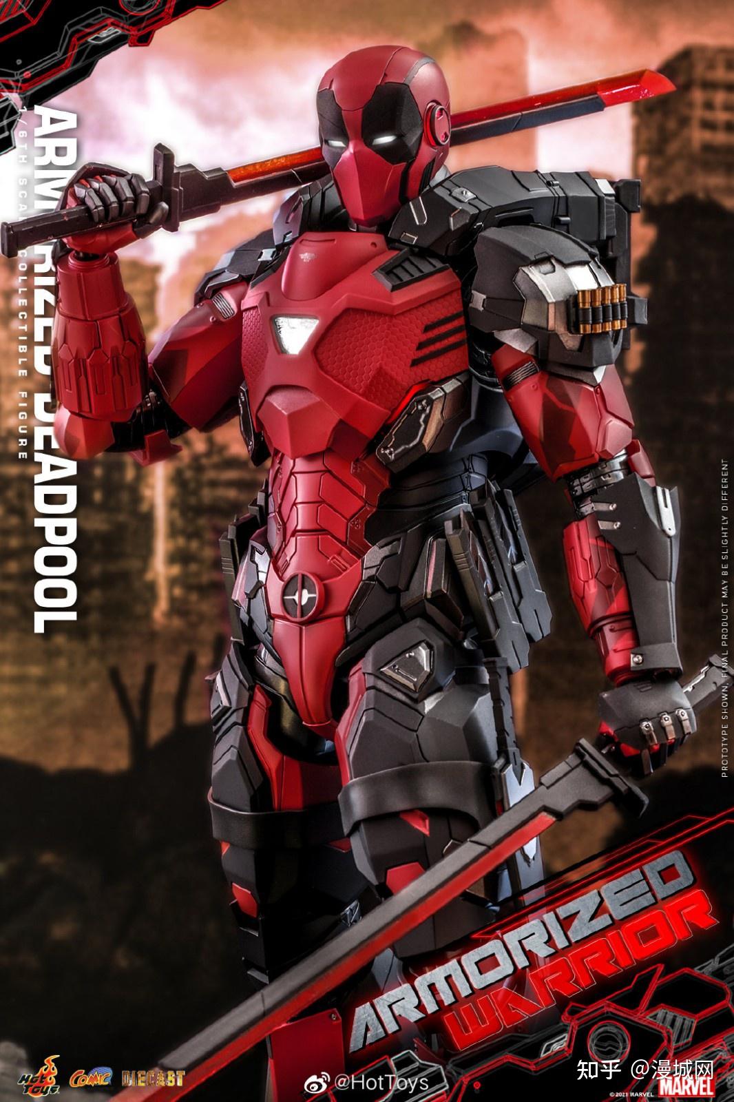 hottoys装甲死侍16可动人偶售价2580元