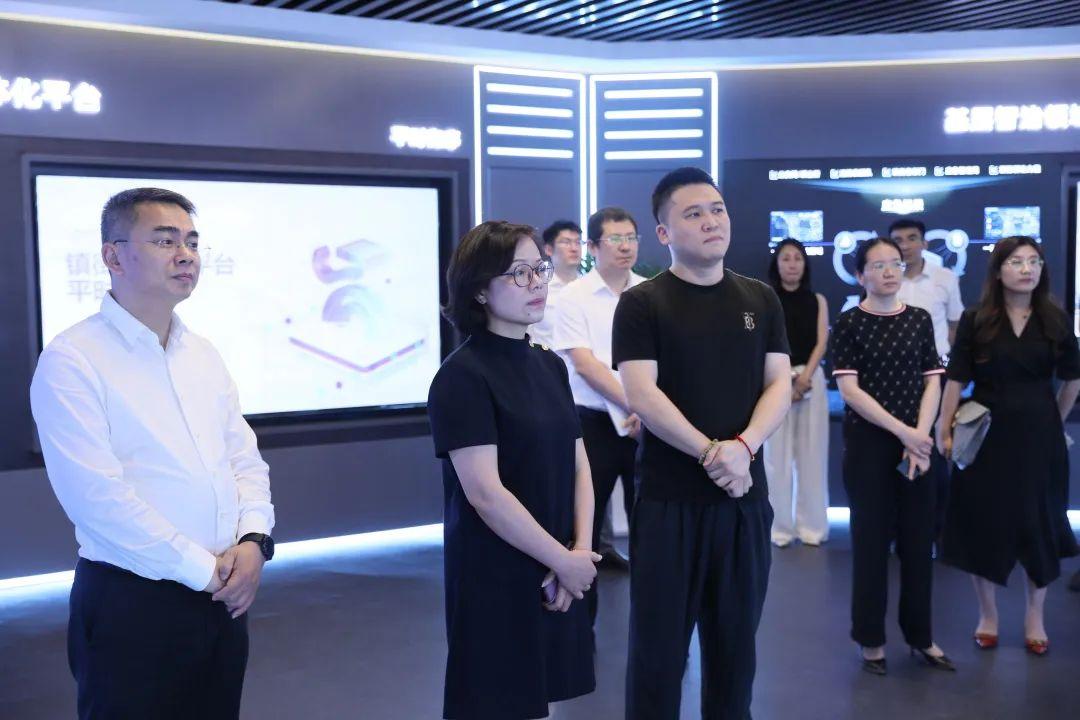 杭州市金融投资集团总经理陈琴箫一行莅临元声象素考察指导 - 知乎