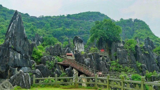 廣西旅遊景點推薦賀州玉石林旅遊攻略低音號免費語音導遊