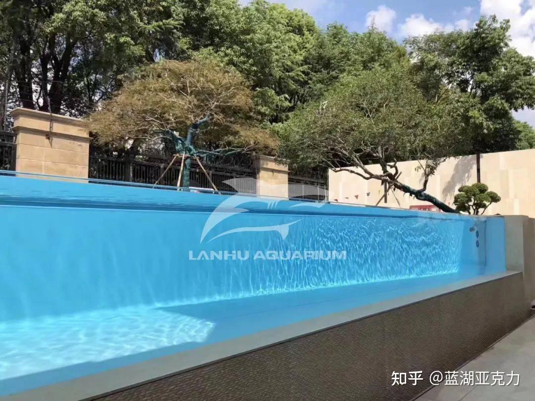 建造游泳池哪种材质好?来自亚克力泳池地无限想象 - 知乎