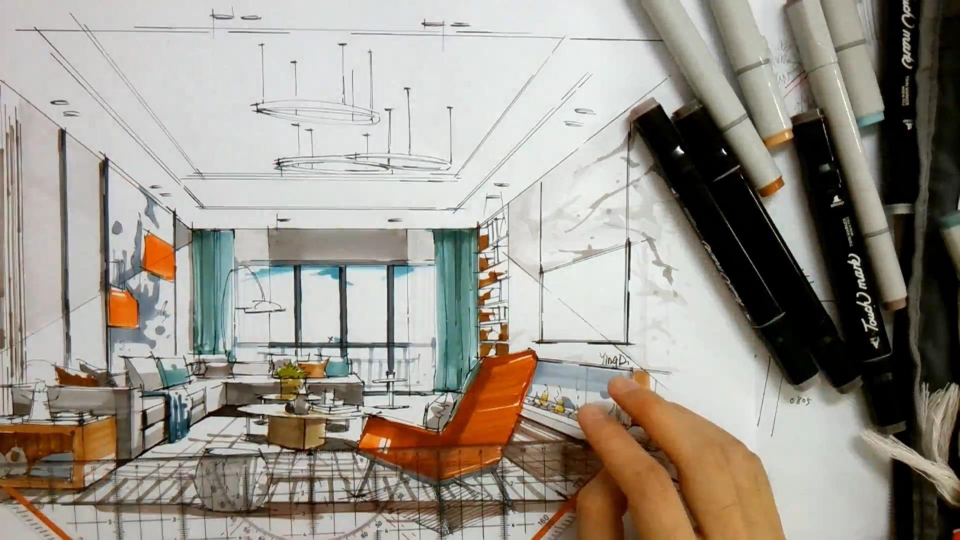 室内设计手绘效果图的5大步骤