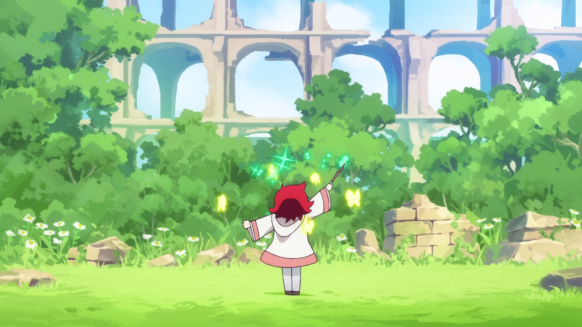 厄休拉老师(以下改称夏莉欧)始终是幸运的,她与魔法的邂逅,从故事的