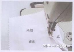 常用缝型缝制工艺 - 知乎