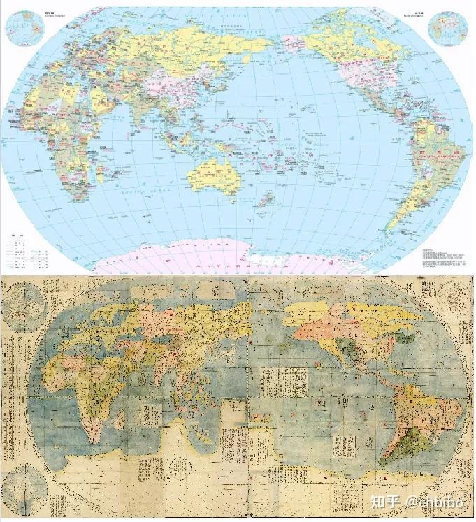 坤舆万国全图》底本早于汉唐及中国本源：基于“火地”“第一角”“鹦'哥鸟