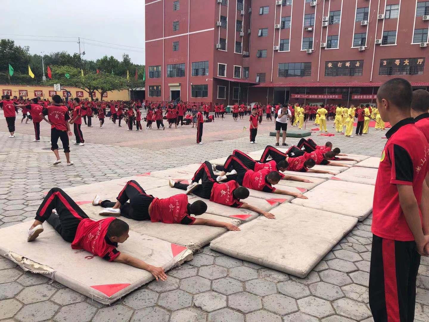 河南嵩山少林寺武术学校有短期暑假班