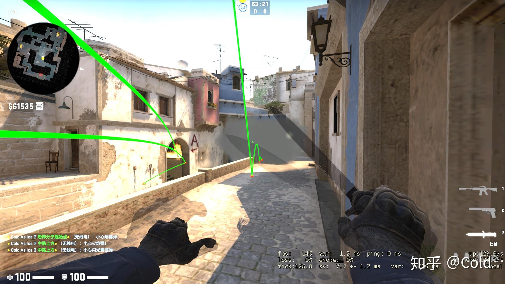 csgo地图mirage全分析5说一说快上b小