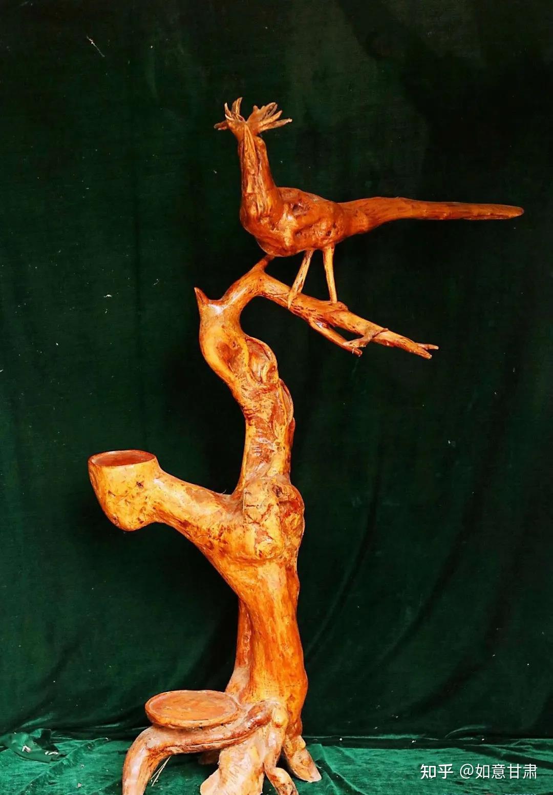 叹为观止的合水根雕艺术