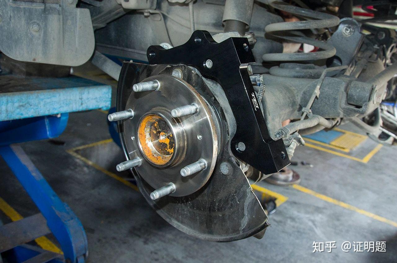 哈弗h9前后刹车套装安装步骤及细节图 - 知乎