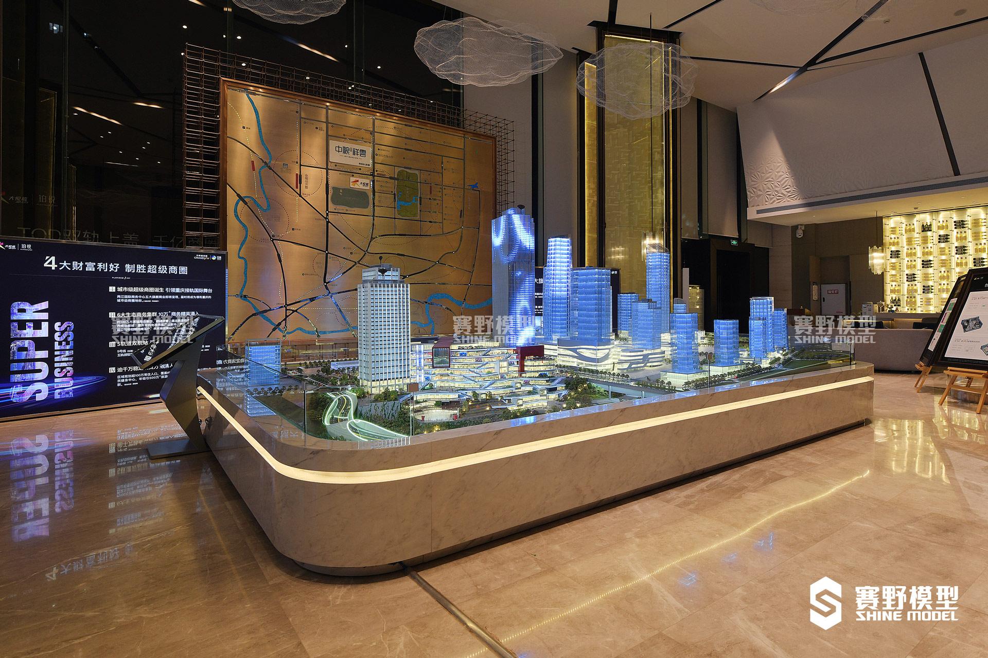 商业综合体沙盘模型合辑(一) - 知乎
