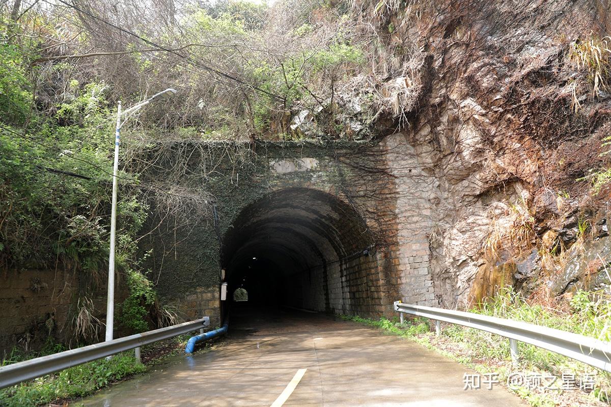 宁波第三处隧道是进村唯一的路穿过隧道豁然开朗