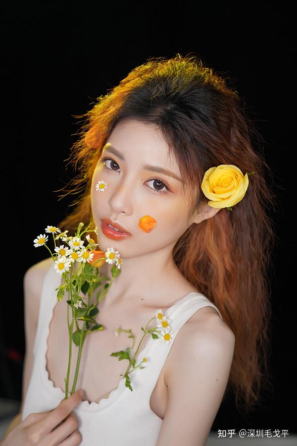 一款极具ins风元气少女小雏菊妆