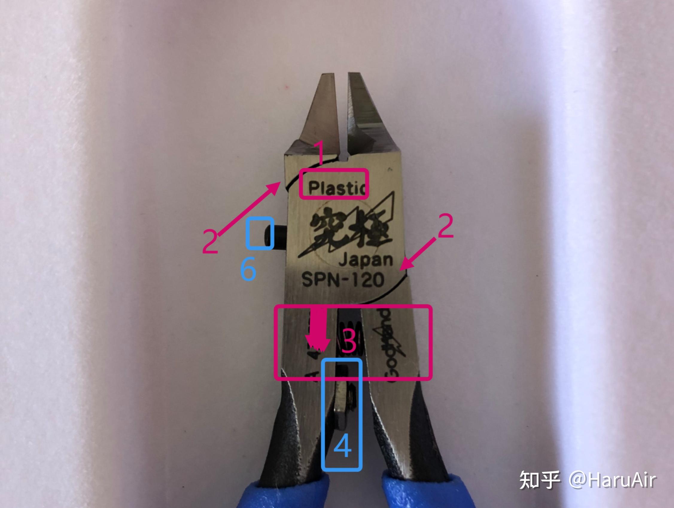 如何分辨模型工具剪钳神之手GodHand SPN-120的真假?