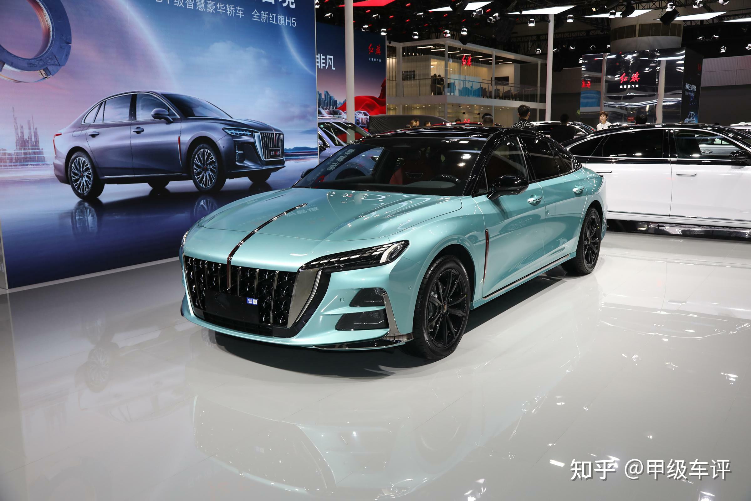 安全配置拉满,有这还买什么凯美瑞?静态评测2023款红旗h6