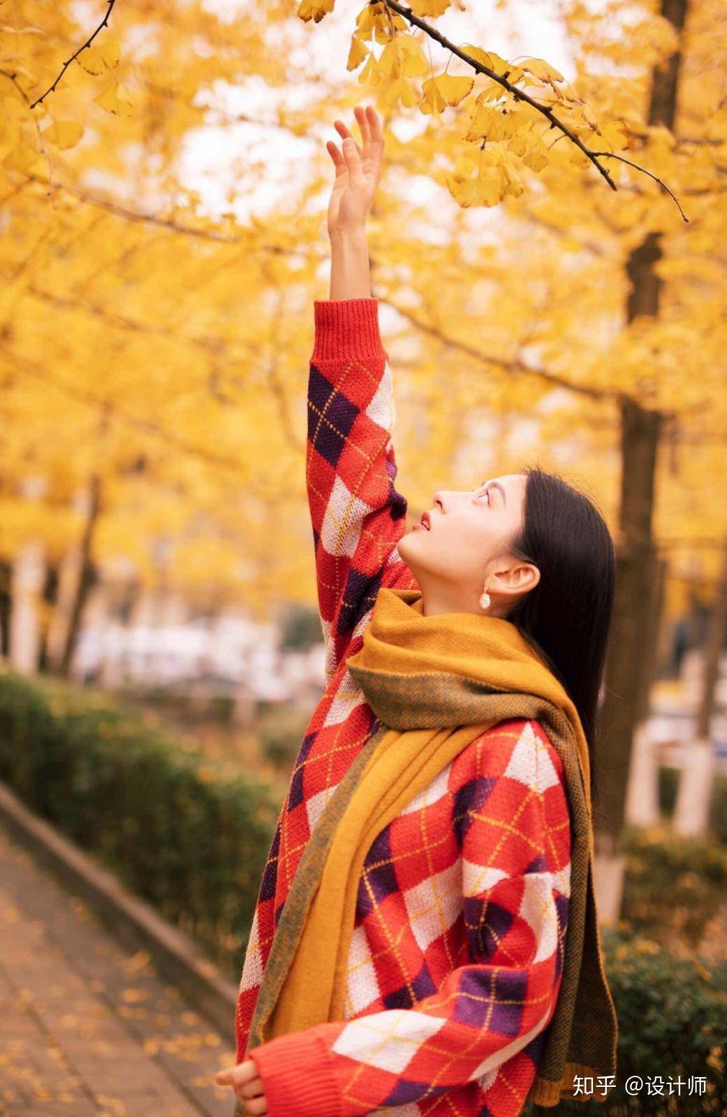 秋意正浓拍摄秋天银杏人像写真你需要掌握这7个姿势和技巧