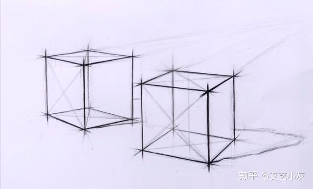 素描方体结构解析及完整画法示范详解入门素描就靠这节课了