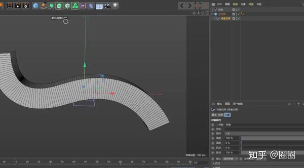 在c4d中如何灵活的运用样条约束 - 知乎