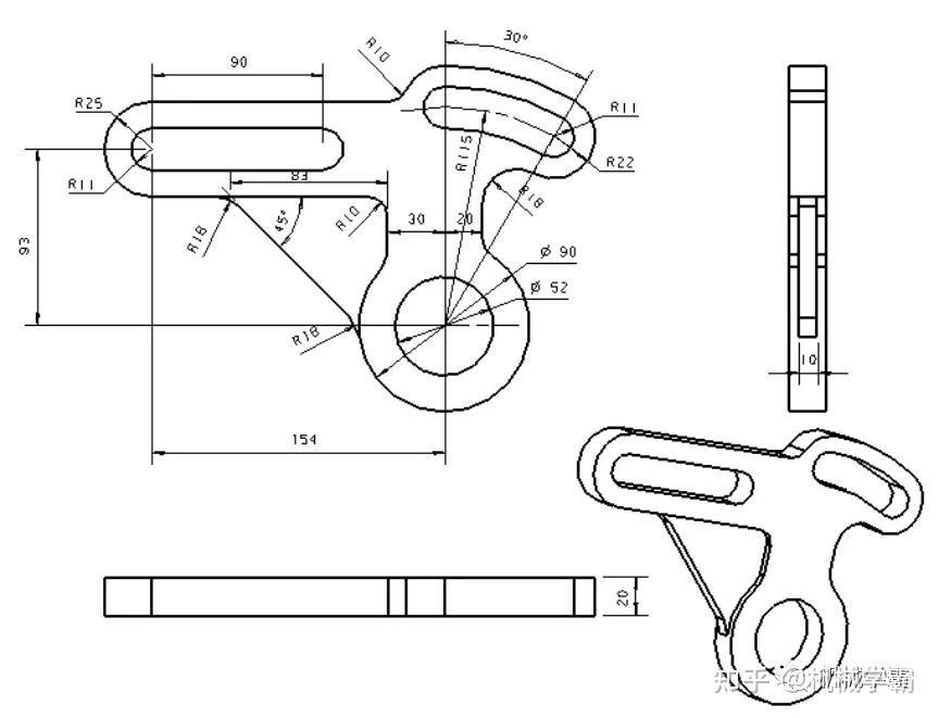 solidworks每日一练练习56solidworks每日一练练习55solidworks每日一