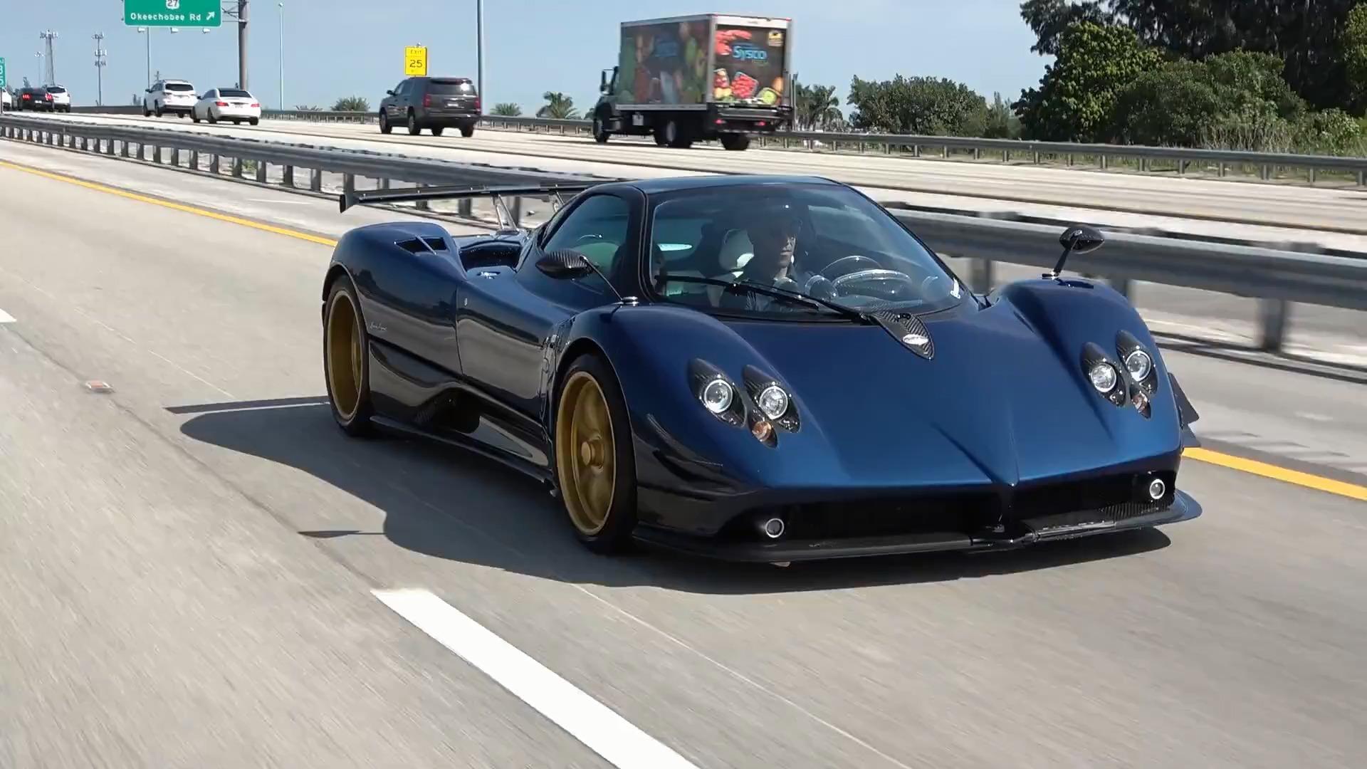 帕加尼 zonda r跑纽北