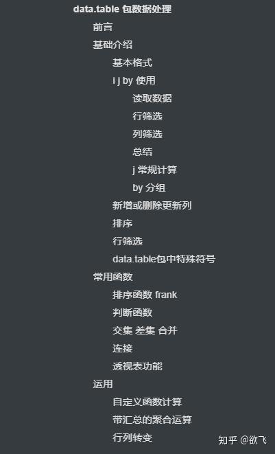 R语言-data.table学习笔记 - 知乎